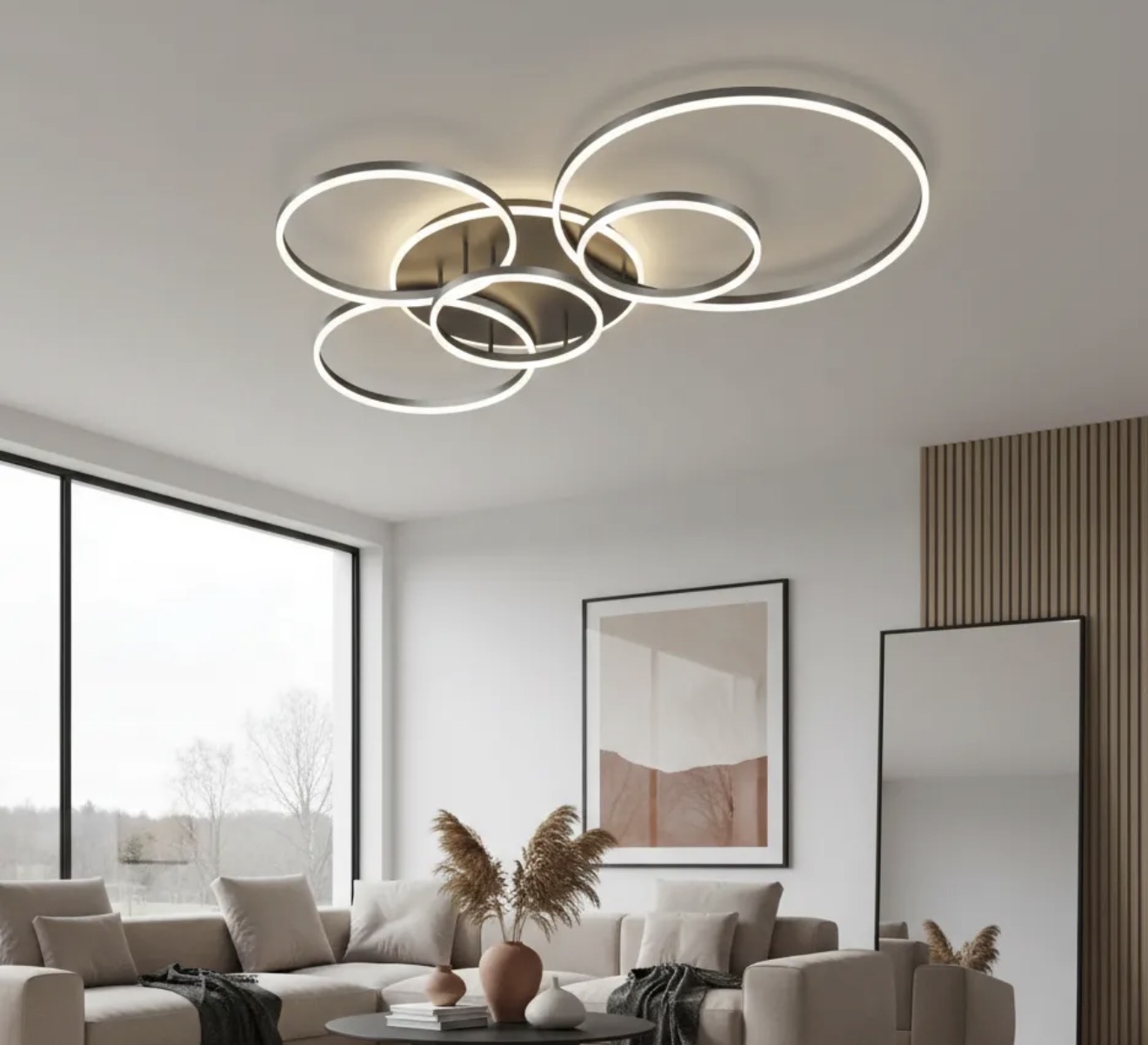 Plafonnier LED moderne